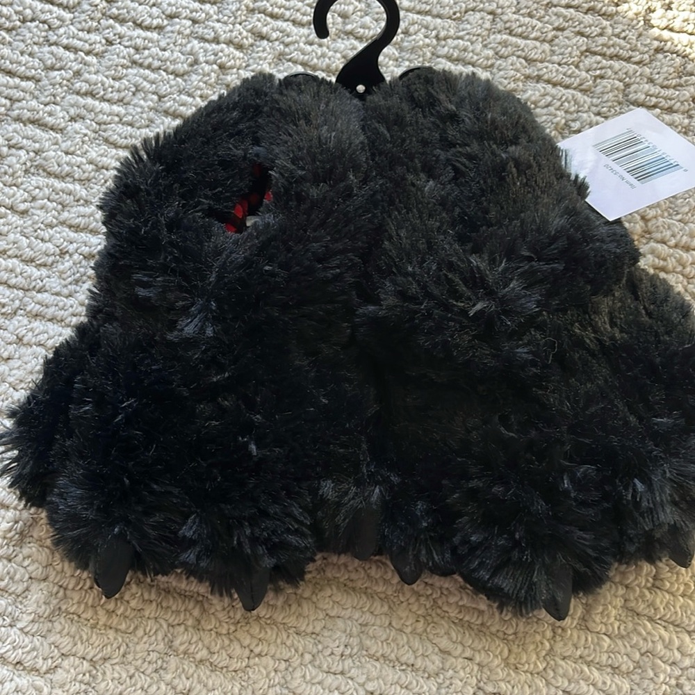 Wishpets Bear Paw Slippers